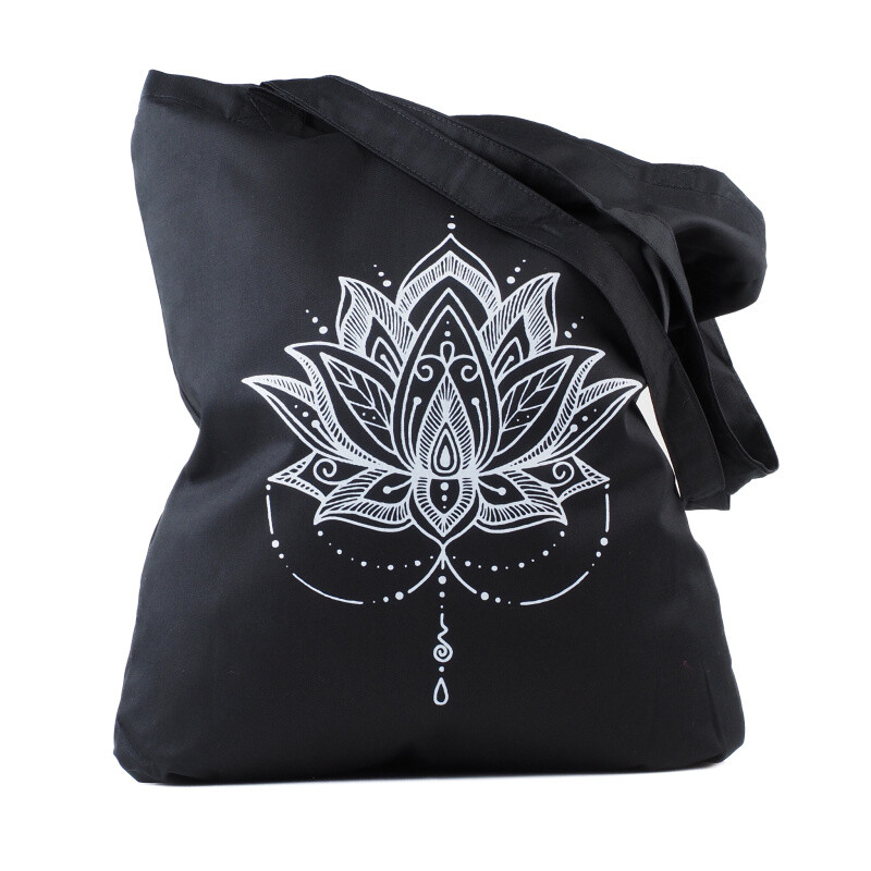 Taška Shoppy Lotus černá