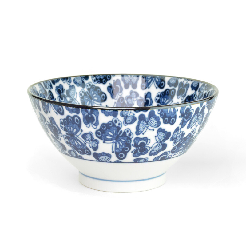 Miska porcelán Japan Blue Butterflies 18 cm