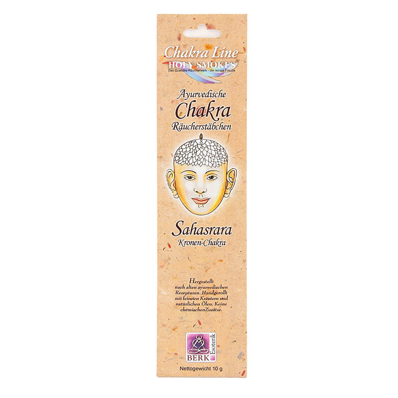 Čakrové tyčinky Holy Smokes Chakra 7 Sahasrara