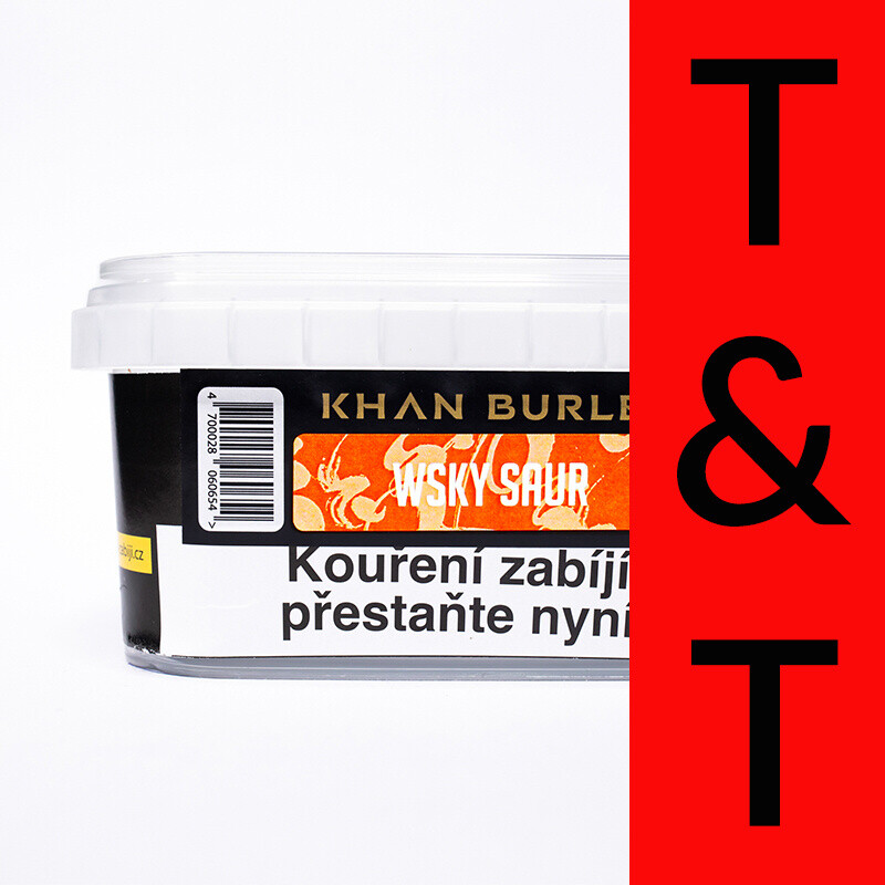 Tabák Khan Burley Wsky Saur 250 g
