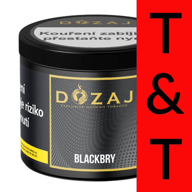 Tabák Dozaj Gold BlackBry 200 g