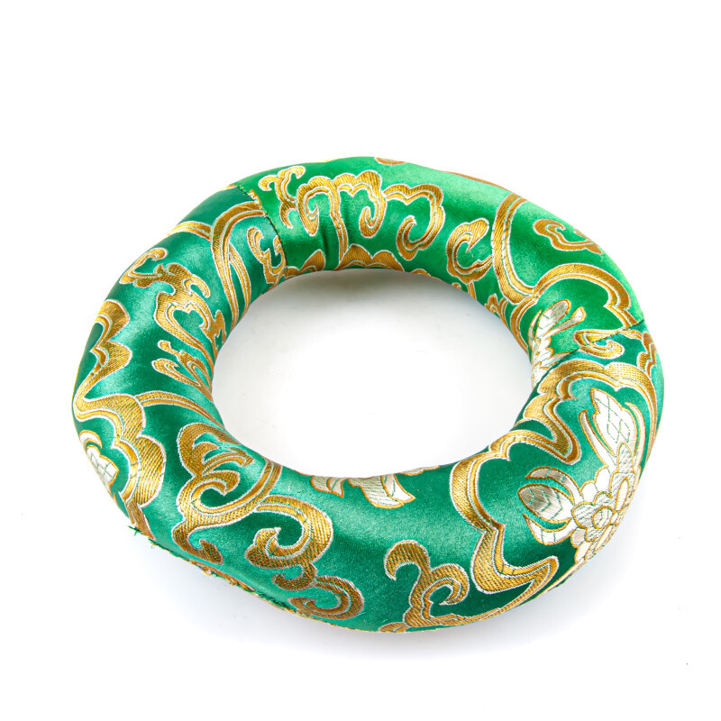 Podložka pod tibetskou mísu Orient Circle 16 cm zelená