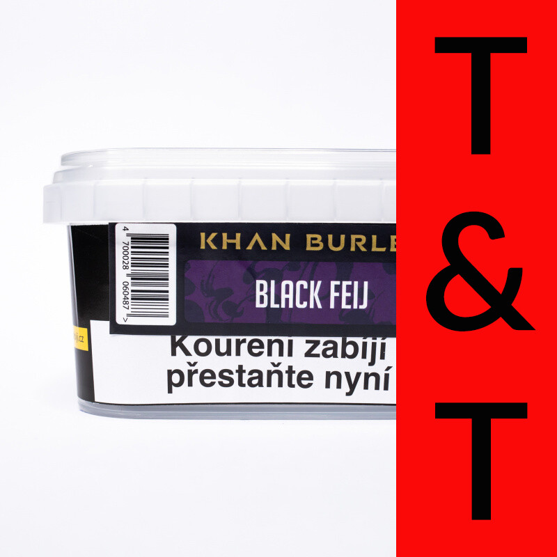 Tabák Khan Burley Black Feij 250 g