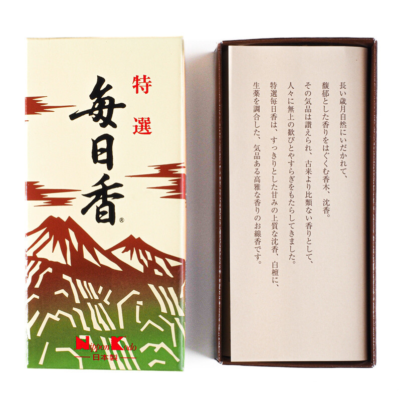 Japonské vonné tyčinky Nippon Mainichi-koh Aloeswood 300 ks