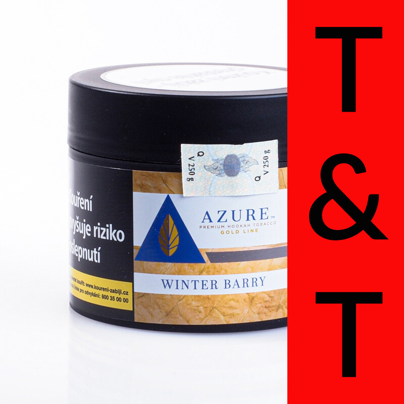 Tabák Azure Gold Winter Barry 250 g