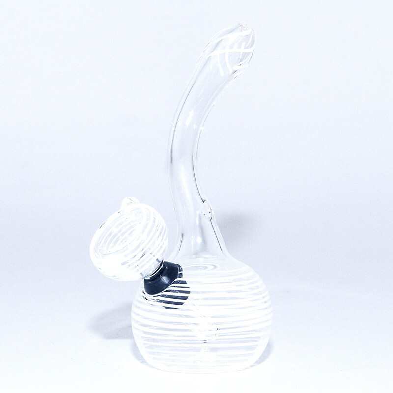 Bong Pyrex Cobra 13 cm bílá