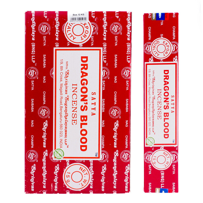 Indické vonné tyčinky Satya PK Dragon Blood 15 g