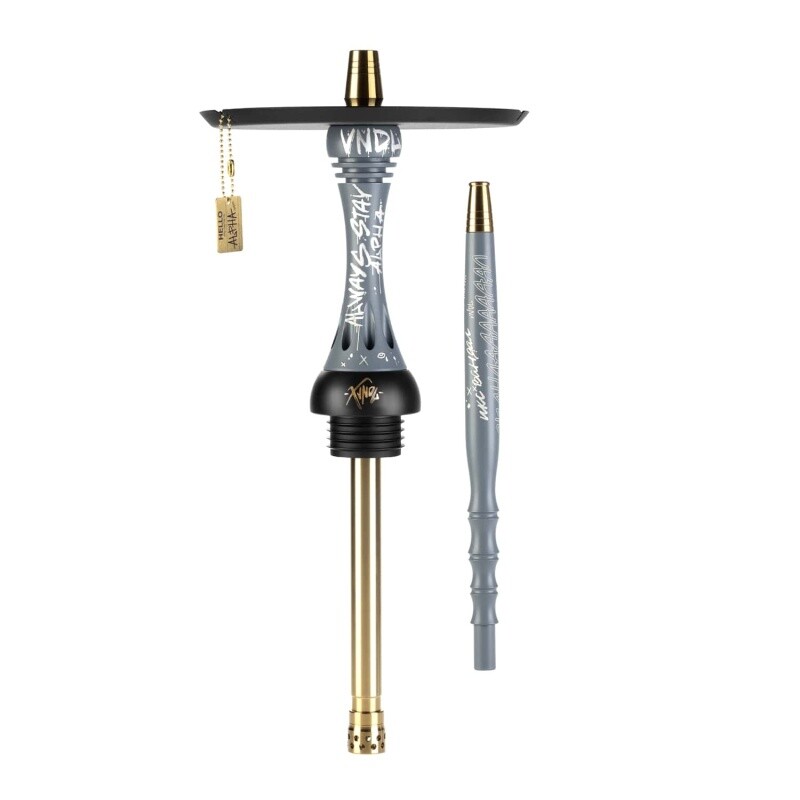 Vodní dýmka Alpha Hookah X VNDL Nardo Grey