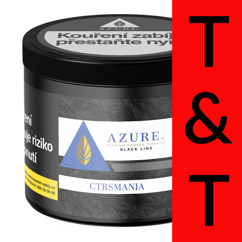 Tabák Azure Black Ctrs Mania 250 g
