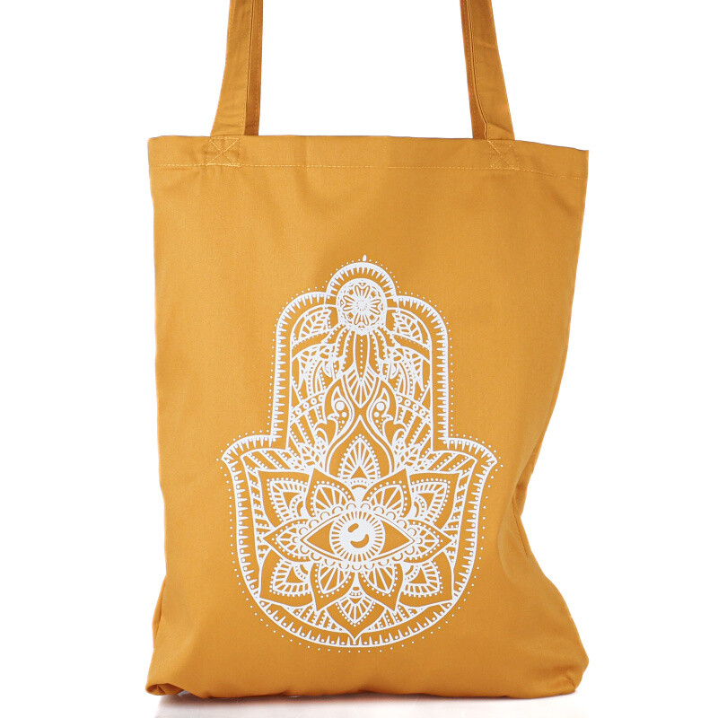 Taška Shoppy Hamsa oranžová