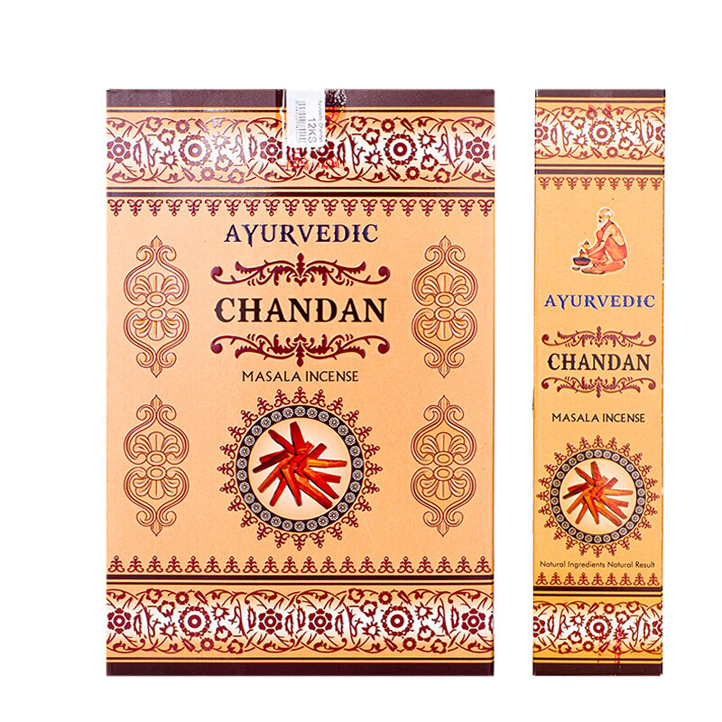 Indické vonné tyčinky Ayurvedic Chandan