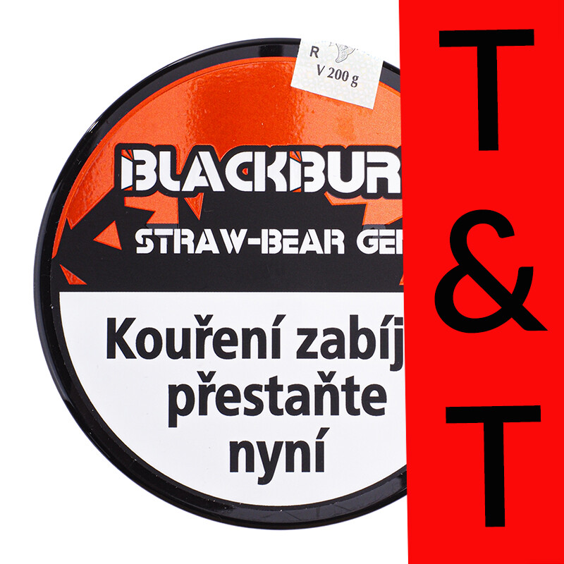 Tabák BlackBurn Straw-bear Gem 200 g