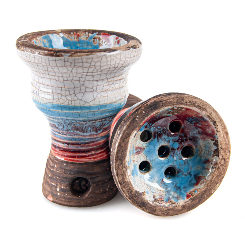 Korunka Vintage Glass Syria trikolora
