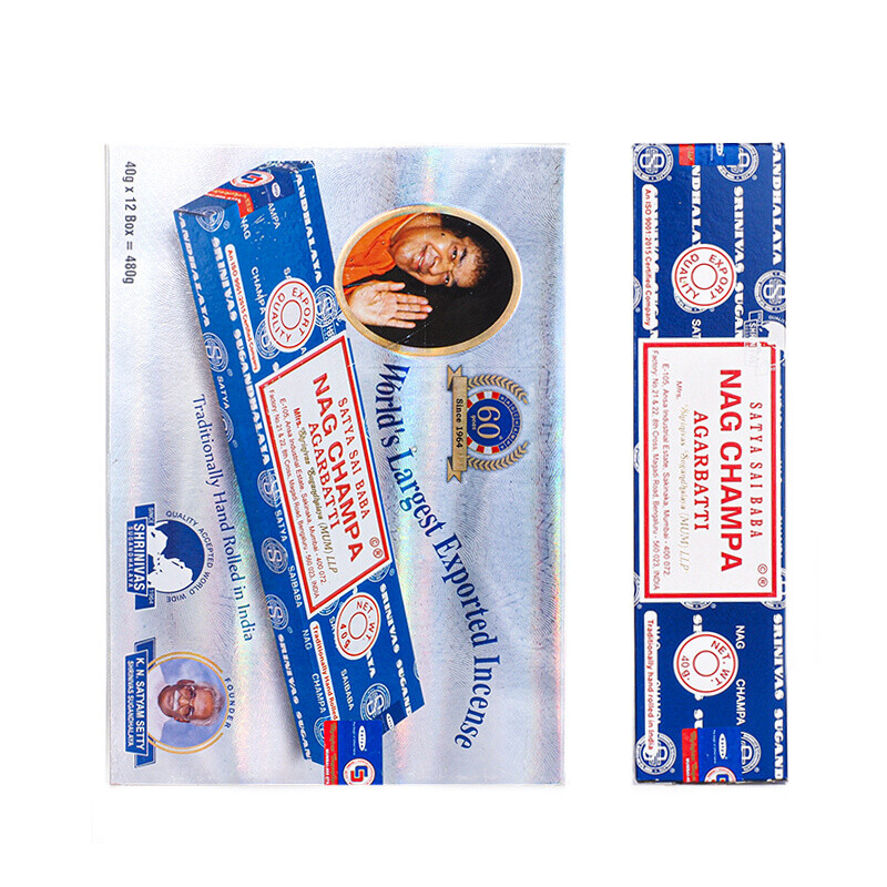 Indické vonné tyčinky Satya Nag Champa 40 g