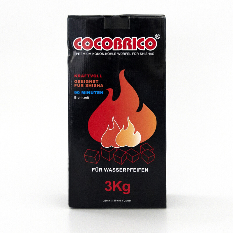 Uhlíky do vodní dýmky CoCoBrico 3 kg