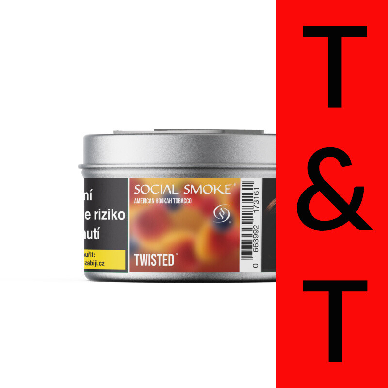 Tabák Social Smoke Twisted 200 g