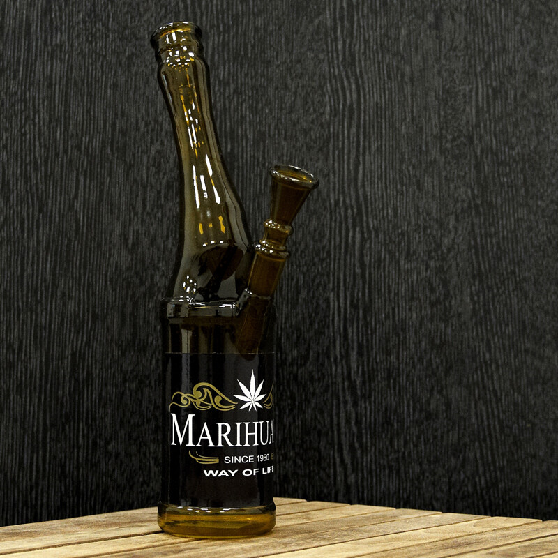 Bong Simax Beer Bottle Way of Life 26 cm
