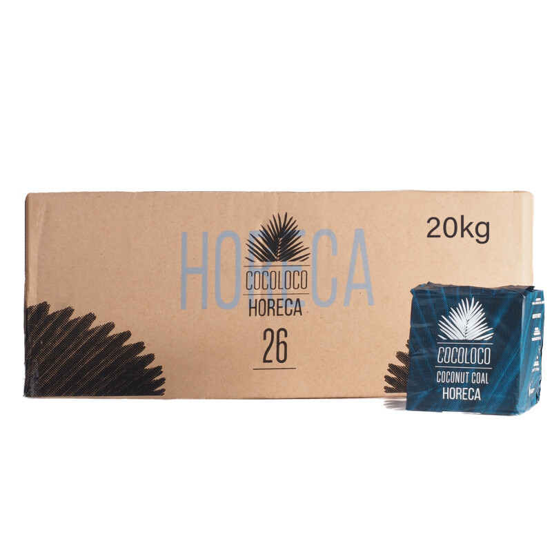 Uhlíky do vodní dýmky Cocoloco 26 mm 20 kg