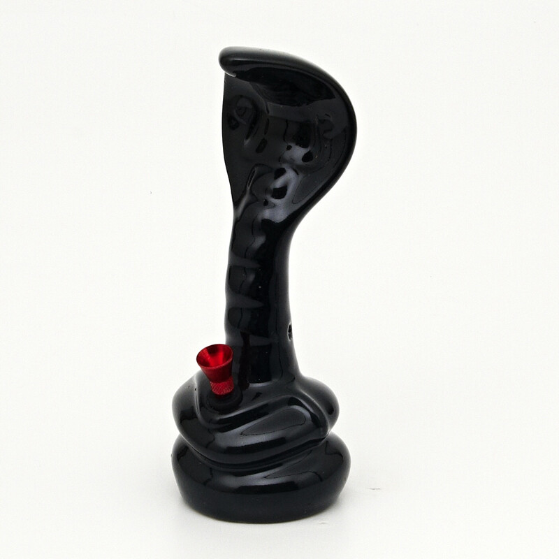 Bong keramika Kobra III. 23 cm černá