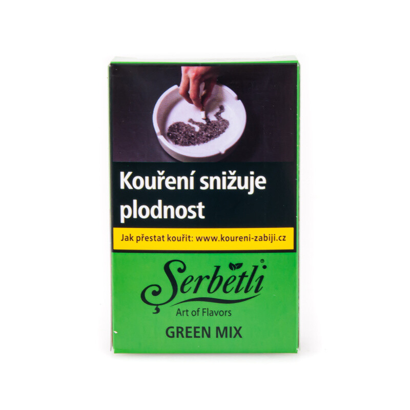 Tabák Serbetli Green Mix 50 g