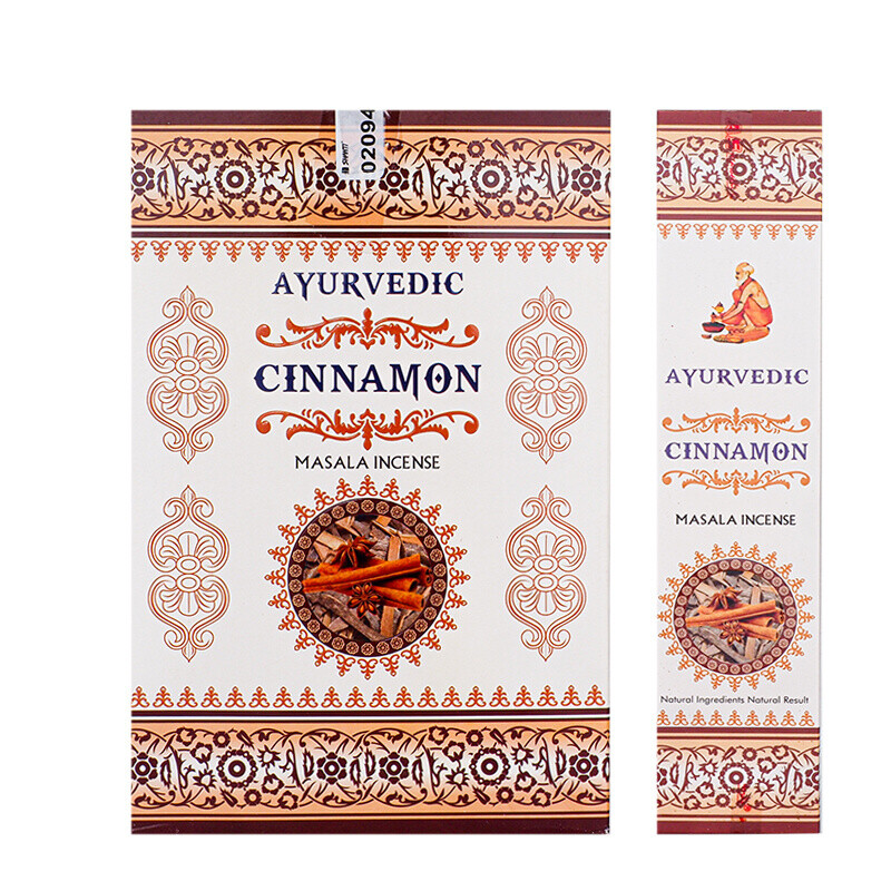 Indické vonné tyčinky Ayurvedic Cinnamon