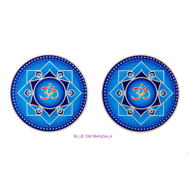 Mandala Sunlight M Blue Om