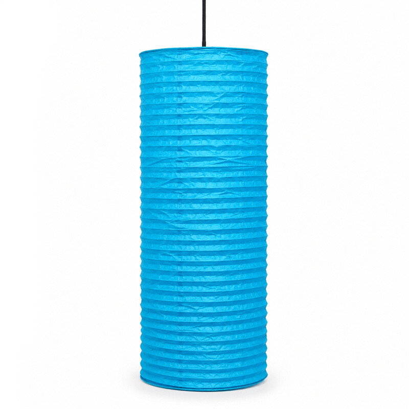 Lampion Nepál kulatý tyrkysový