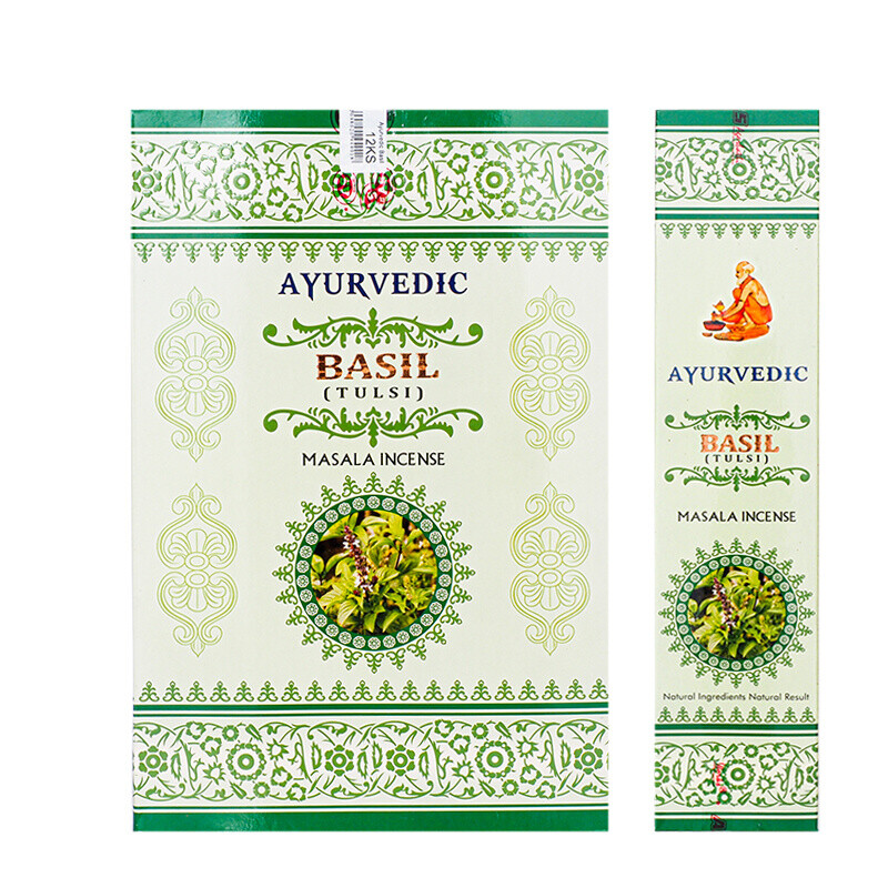 Indické vonné tyčinky Ayurvedic Basil