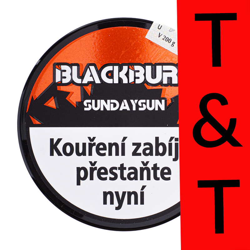 Tabák BlackBurn Sundaysun 200 g