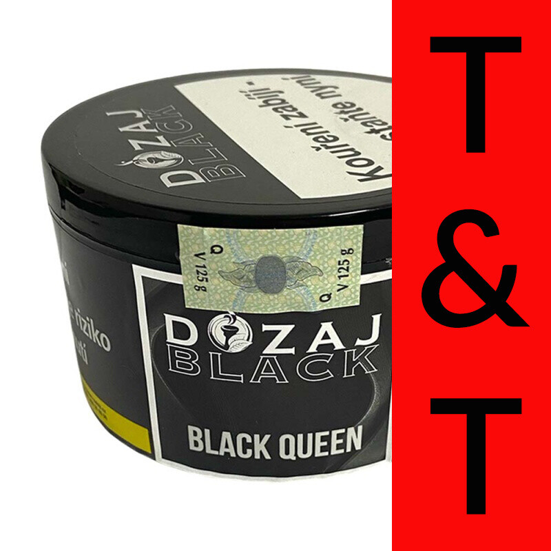 Tabák Dozaj Black Black Queen 125 g