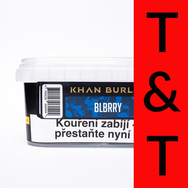 Tabák Khan Burley Blbrry 250 g