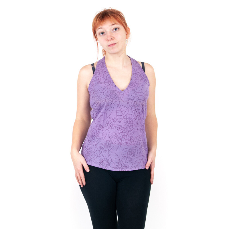 Top halenka Jasmína XL fialová