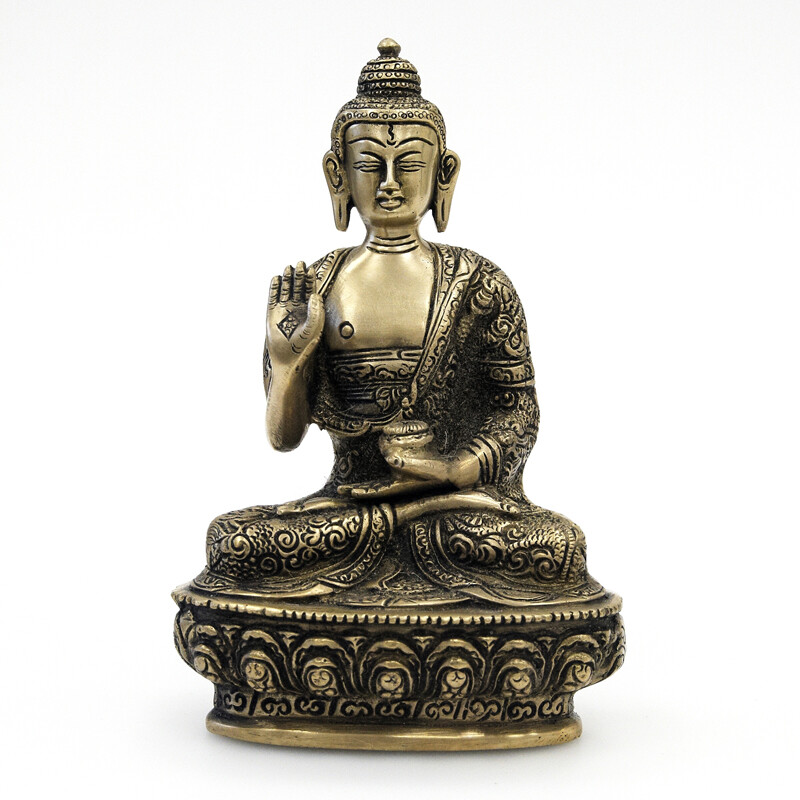 Soška kov Buddha 19,5 cm 01