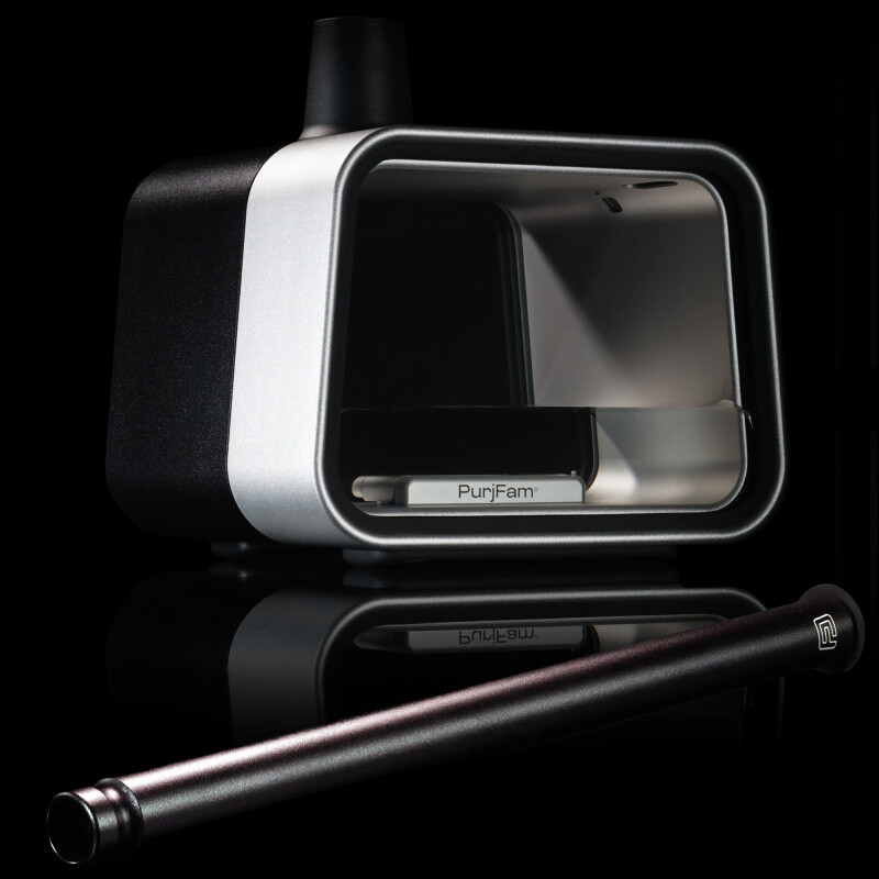 Vodní dýmka PurjFam POD Kit Silver