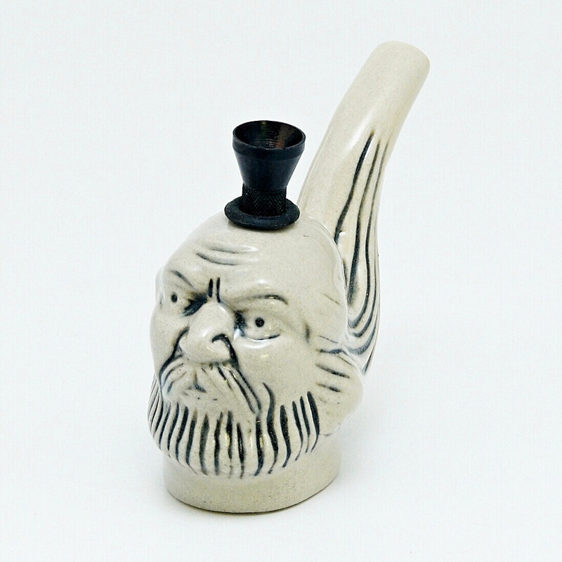 Bong keramika Vousatý muž 9 cm