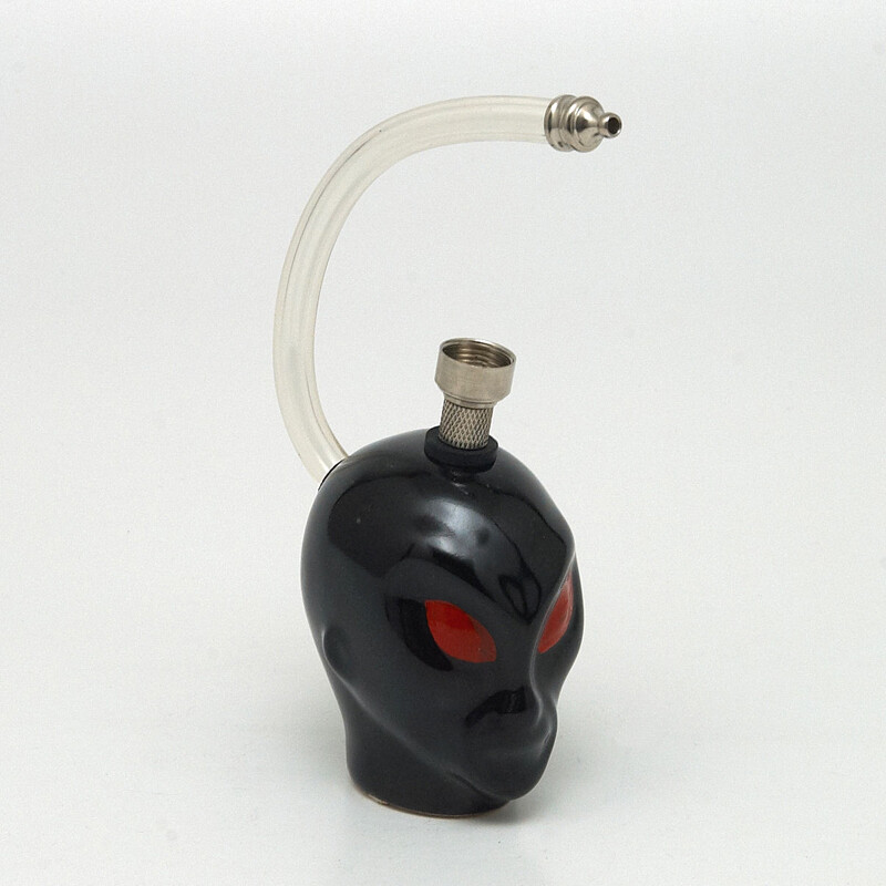 Bong keramika Alien I. 8 cm černý