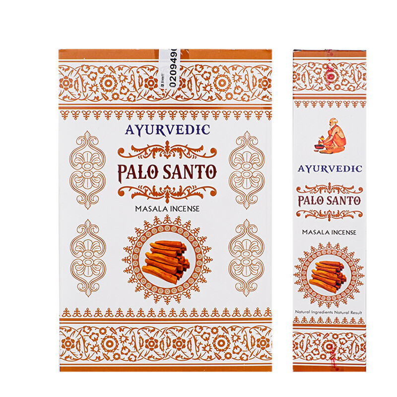 Indické vonné tyčinky Ayurvedic Palo Santo