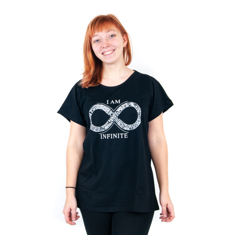 Tričko dámské INFINITE M černá