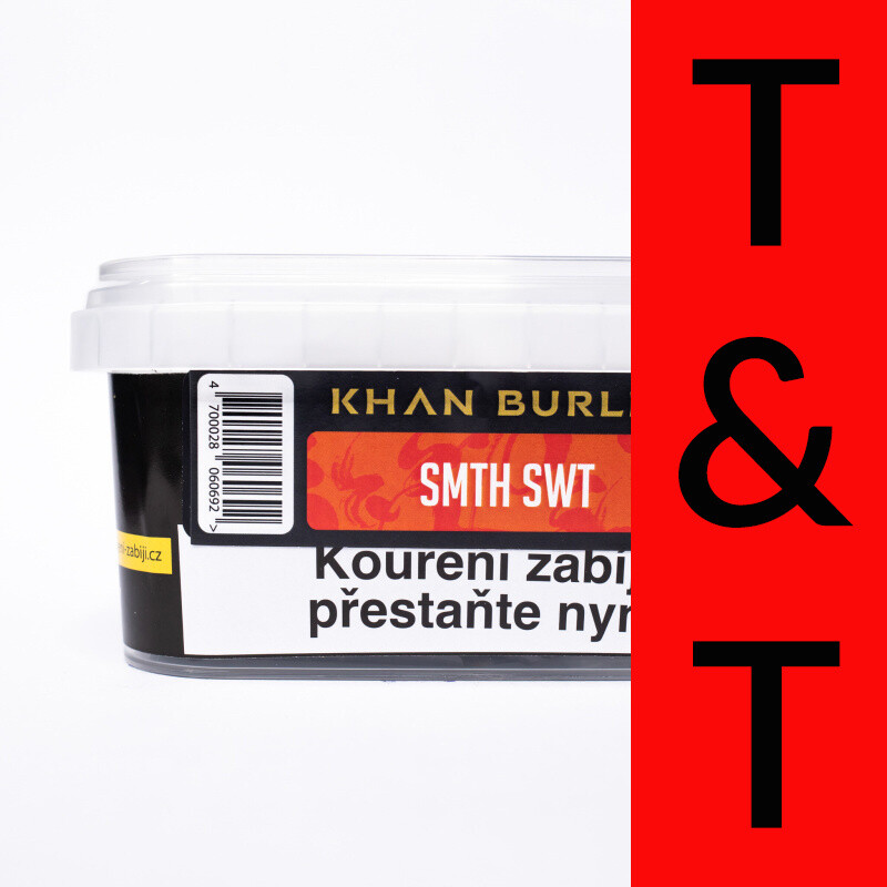 Tabák Khan Burley Smth Swt 250 g