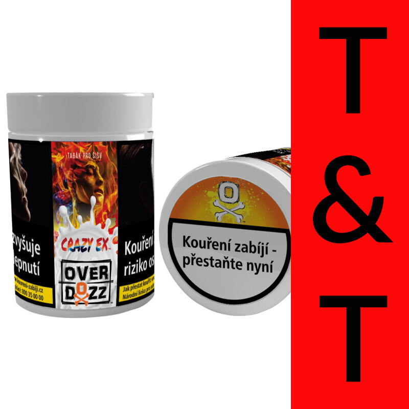Tabák Overdozz Crazy Ex 50 g