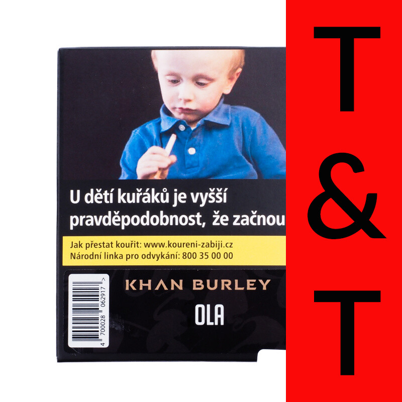 Tabák Khan Burley Ola 40 g