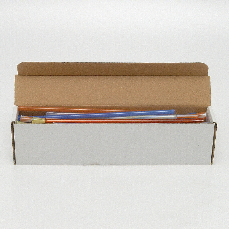 Skleněnka barevná Seno 20 cm Box 30 ks