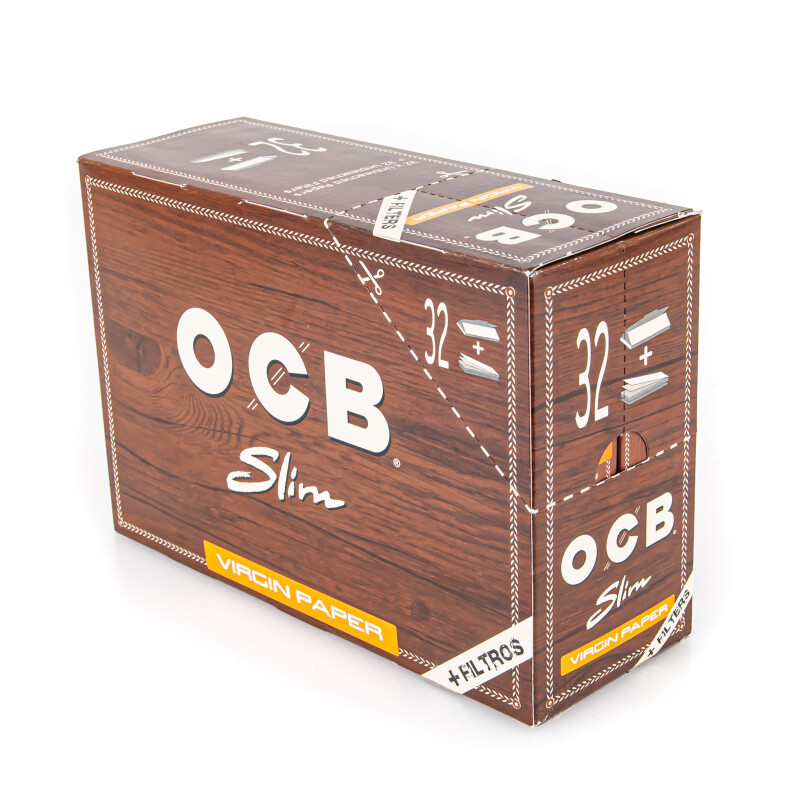 Cigaretové papírky OCB Virgin Slim KS Filters Box 32 ks