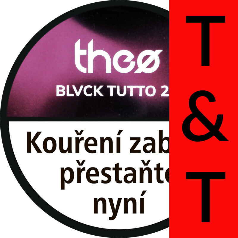 Tabák Theo BLVCK TUTTO 2.0 200 g