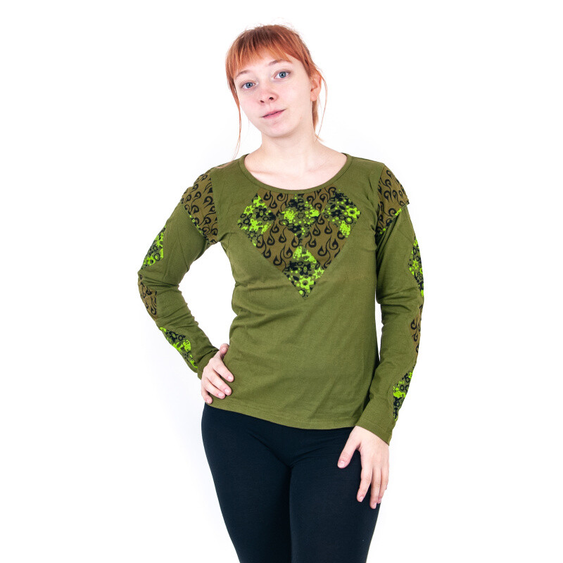 Top Joy 07 dlouhý rukáv XL khaki