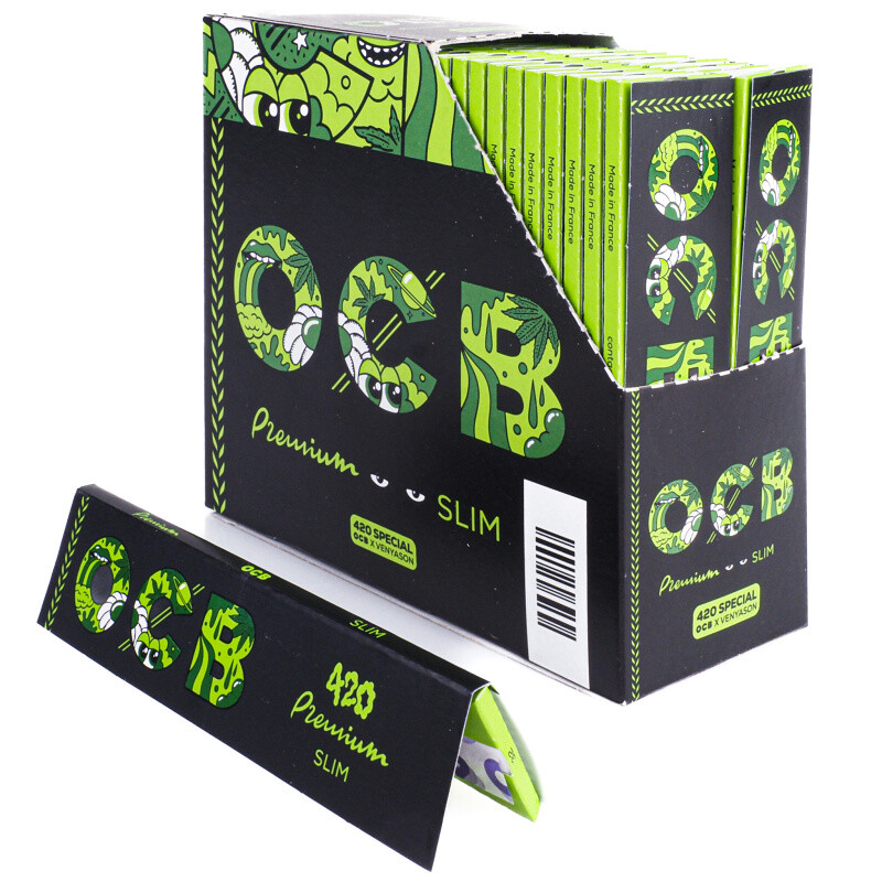 Cigaretové papírky OCB Premium Slim KS Box 50 ks