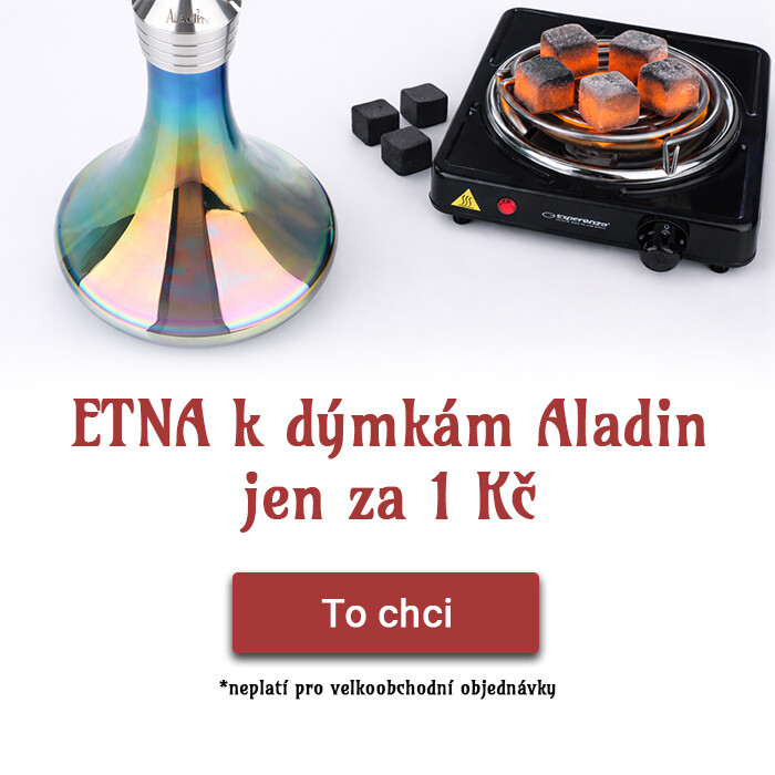 ETNA k dýmkám Aladin jen za 1 Kč
