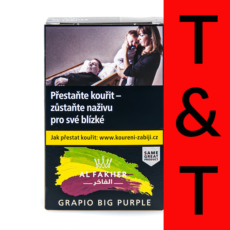 Tabák Al Fakher Grapio Big Purple 50 g