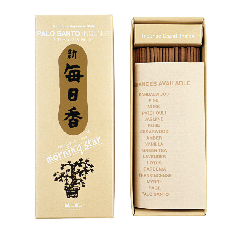 Japonské vonné tyčinky Nippon M/S 200 ks Palo Santo