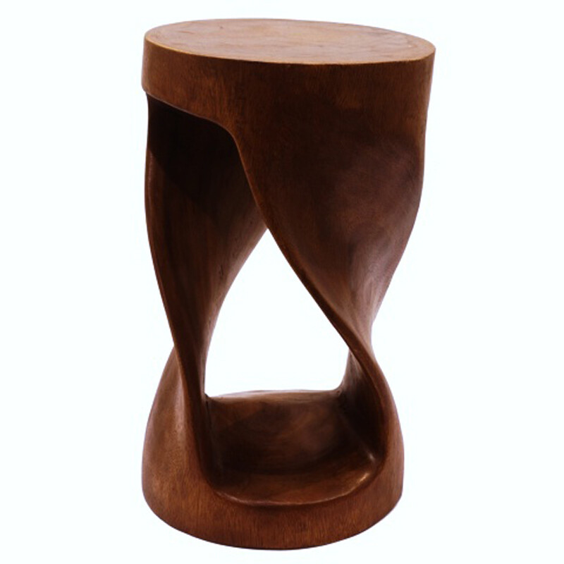 Stolička dřevo Round Twist